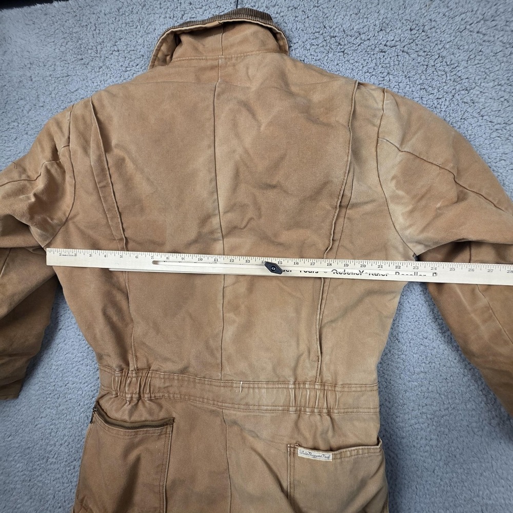 Vintage Walls Blizzard Pruf Coveralls Mens Large Insulated Side‎ Zip USA 80s - Picture 10 of 15